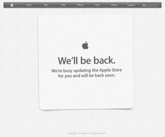 Ecco la nuova grafica dell’Apple Store Down!