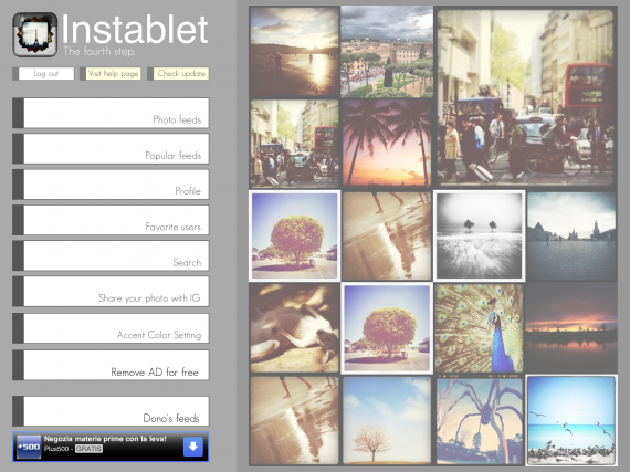 Instablet, organizza tutte le tue immagini di Instagram – La recensione di iPadItalia