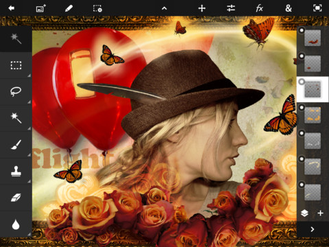 Come sfruttare la camera dell’iPad per creare particolari effetti con PhotoShop Touch