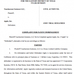 Apple e RIM citate in giudizio dalla Touchscreen Gestures per l’utilizzo di determinate gesture