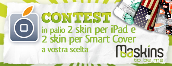 CONTEST Maskins: in palio 2 skin per iPad e 2 skin per Smart Cover a vostra scelta [VINCITORI]