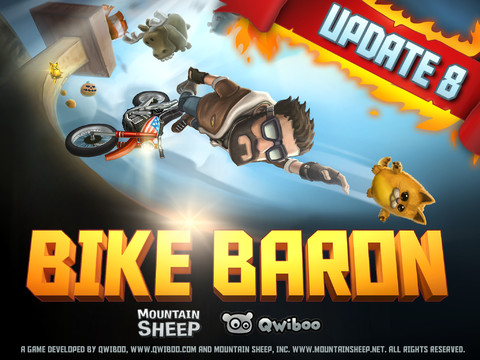 Bike Baron arriva alla versione 1.8 con l’introduzione di nuovi contenuti inediti!