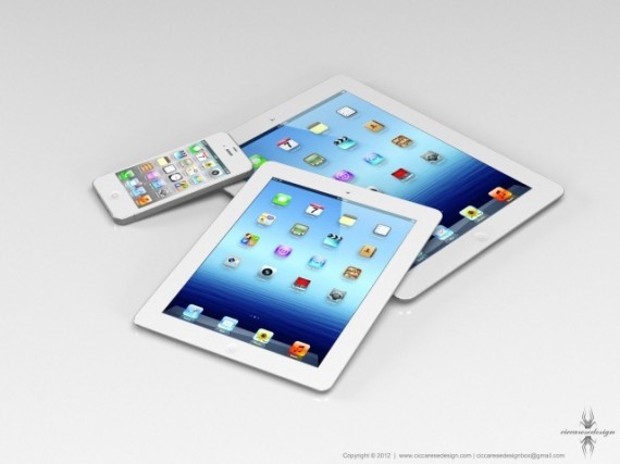 Come sarebbe un iPad da 7.85 pollici?