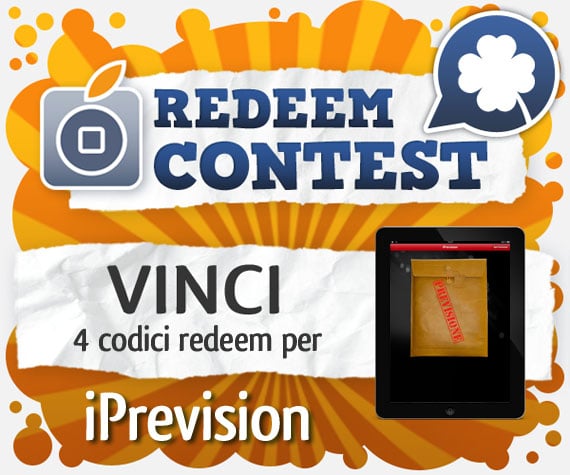 CONTEST: vinci 4 codici redeem per iPrevision [VINCITORI]