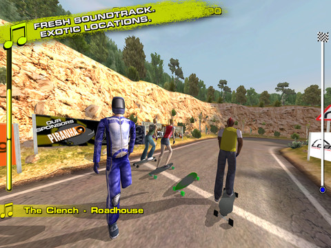 Downhill Xtreme, un nuovo gioco di corse con gli skateboard