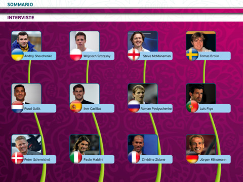 UEFA EURO 2012, l’app ufficiale per iPad