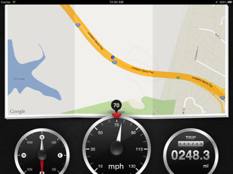 Speed 2 per iPad: un rilevatore di velocità su iPad