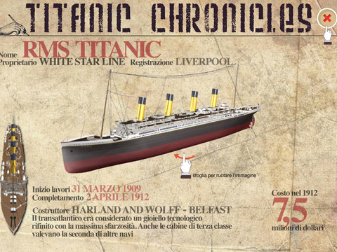 Titanic100, l’app gratuita per iPad che ripercorre la storia del Titanic