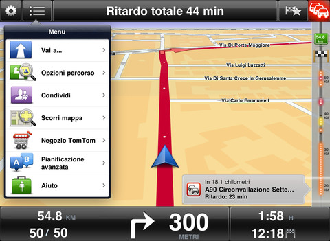 TomTom Italia: su App Store arriva un aggiornamento con le nuove mappe
