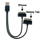 Da USBfever un cavo doppio per iDevices e Galaxy Tab