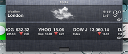 Stock NC Widgets for iPad: i widget della Borsa e del Meteo nel Centro Notifiche dell’iPad – Cydia