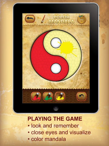 Mandala: memory trainer (Mandalas), un bel gioco di memoria