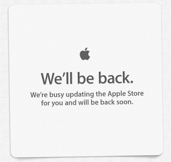 Apple Store Online… Offline! [AGGIORNATO]