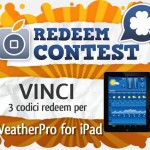 CONTEST: vinci 3 codici redeem per WeatherPro for iPad [VINCITORI]