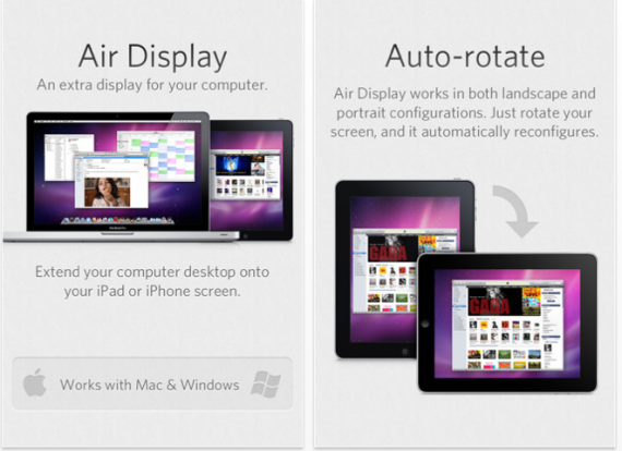 Nuova versione di Air Display disponibile su App Store