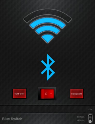 Blue Switch: attiva e disattiva il Bluetooth con un’app per iPad