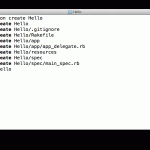 Disponibile RubyMotion, il tool per realizzare app iOS in Ruby