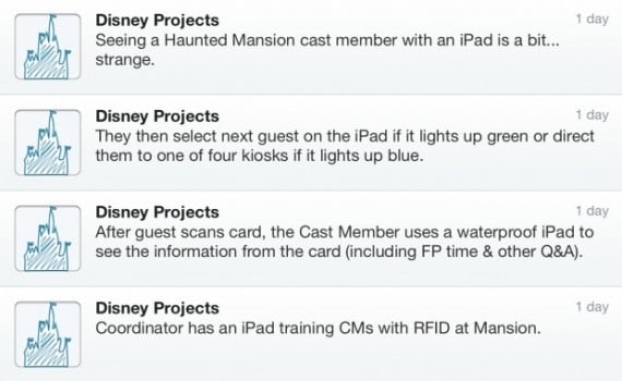 Disney vuole utilizzare gli iPad per controllare i pass nei propri parchi divertimento