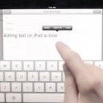 Come dovrebbe essere il text editing su iPad – Concept
