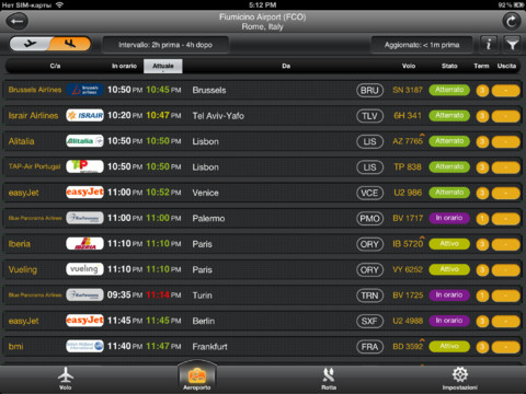 FlightHero: monitora i voli a livello internazionale direttamente da iPad