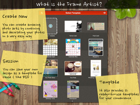 Frame Artist with Templates Pro, un’app per creare composizioni fotografiche e condividerle su Internet