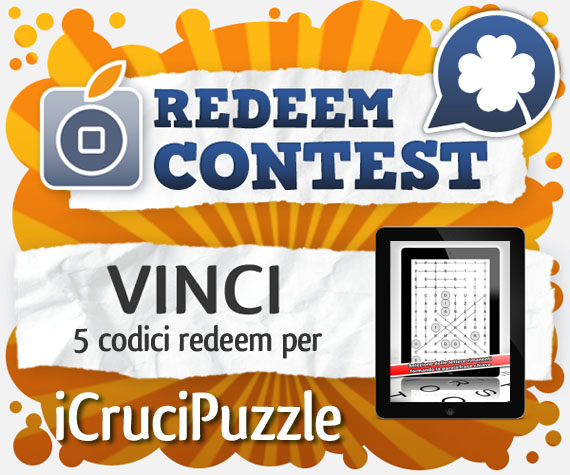 CONTEST: vinci 5 codici redeem per iCruciPuzzle [VINCITORI]