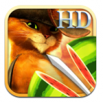 Disponibili nuove lame e sfondi per Fruit Ninja: Puss in Boots HD