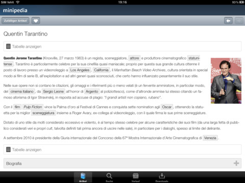 Wikipedia offline su iPad grazie all’applicazione Minipedia