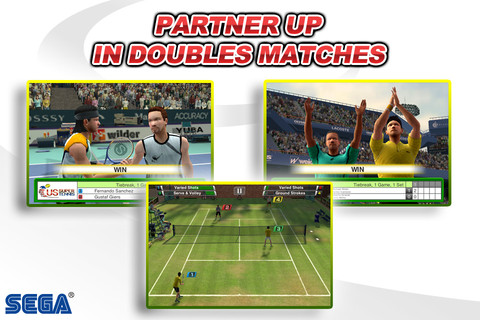 Virtua Tennis Challenge sbarca ufficialmente sull’App Store!