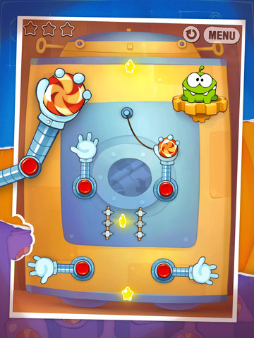 Cut The Rope: Experiments HD si aggiorna con nuovi 25 livelli e la localizzazione in italiano