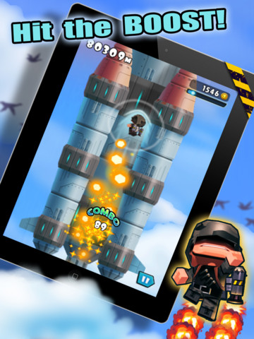 MiniFlyer, un nuovo endless game verticale con personaggio dotato di jetpack