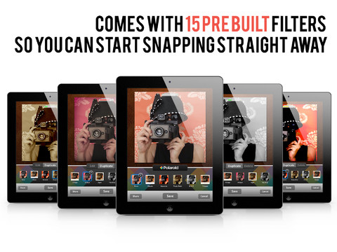 Polaroid Digital Camera, l’app per trasformare le immagini in fotografie scattate con una Polaroid