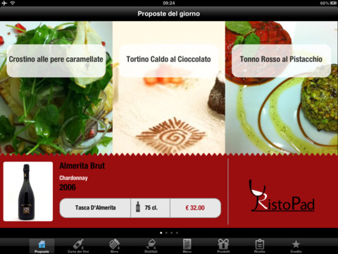 RistoMenu: un menu interattivo per alberghi e ristoranti
