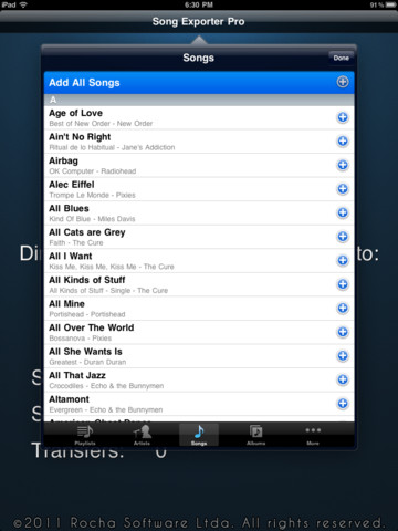 Song Exporter Pro, l’app in offerta gratuita per trasferire la musica da iPad a computer