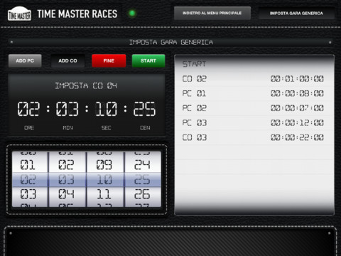 Time Master, l’app ufficiale Mille Miglia 2012 e Ferrari Tribute per crontometrare le gare