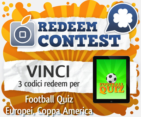 CONTEST: vinci 3 codici redeem per Football Quiz – Europei, Coppa America [VINCITORI]