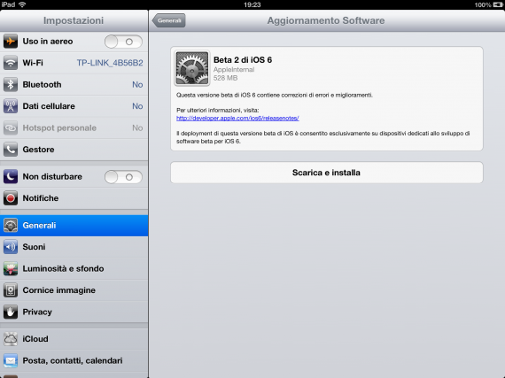 Apple pubblica iOS 6.0 beta 2 per gli sviluppatori! [AGGIORNATO]