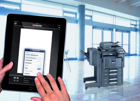 Arriva su App Store l’applicazione KYOCERA Document Solutions per stampare e scansionare da iPad