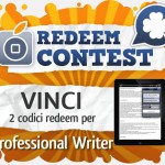CONTEST: vinci 2 codici redeem per Professional Writer [VINCITORI]