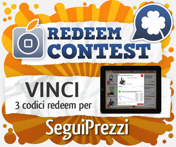 CONTEST: vinci 3 codici redeem per SeguiPrezzi [VINCITORI]