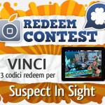 CONTEST: vinci 3 codici redeem per Suspect In Sight [VINCITORI]