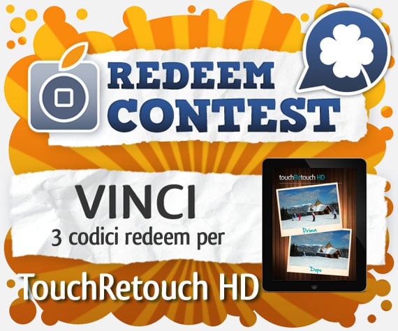 CONTEST: vinci 3 codici redeem per TouchRetouch HD [VINCITORI]