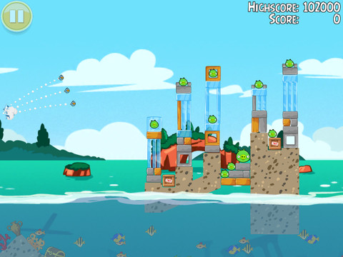 Angry Birds Seasons HD: disponibile nuovo aggiornamento acquatico!