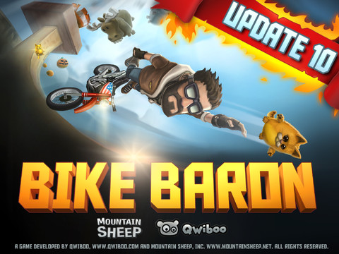 Bike Baron si aggiorna con 2 livelli inediti, un nuovo elemento per l’editor ed altro ancora