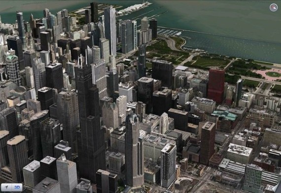 iOS 6: ecco le città “Flyover”