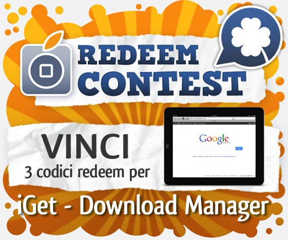 CONTEST: vinci 3 codici redeem per iGet – Download Manager [VINCITORI]