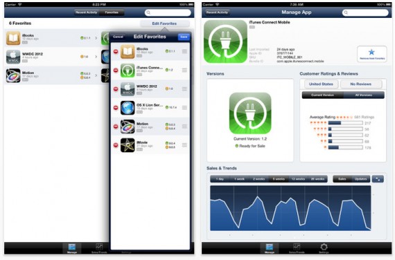 iTunes Connect Mobile: Apple introduce nuove funzionalità per gli sviluppatori