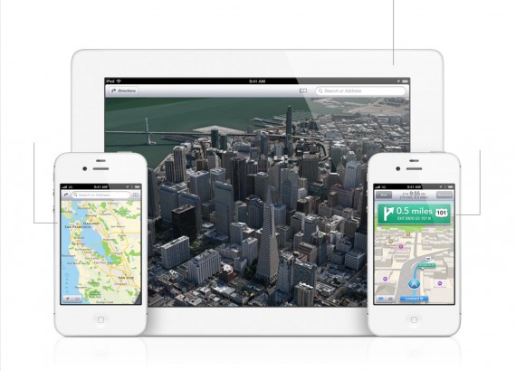 L’utility “Mappe” di Apple contiene più esercizi commerciali di Google Maps