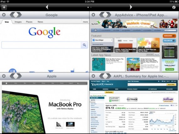 MultiWeb 1.0: un altro browser con navigazione su pagine multiple affiancate!