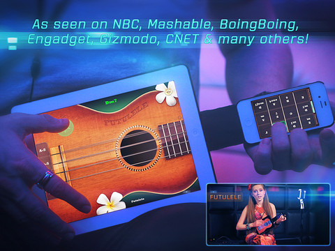 Futulele, per suonare l’ukulele direttamente sul proprio iPad